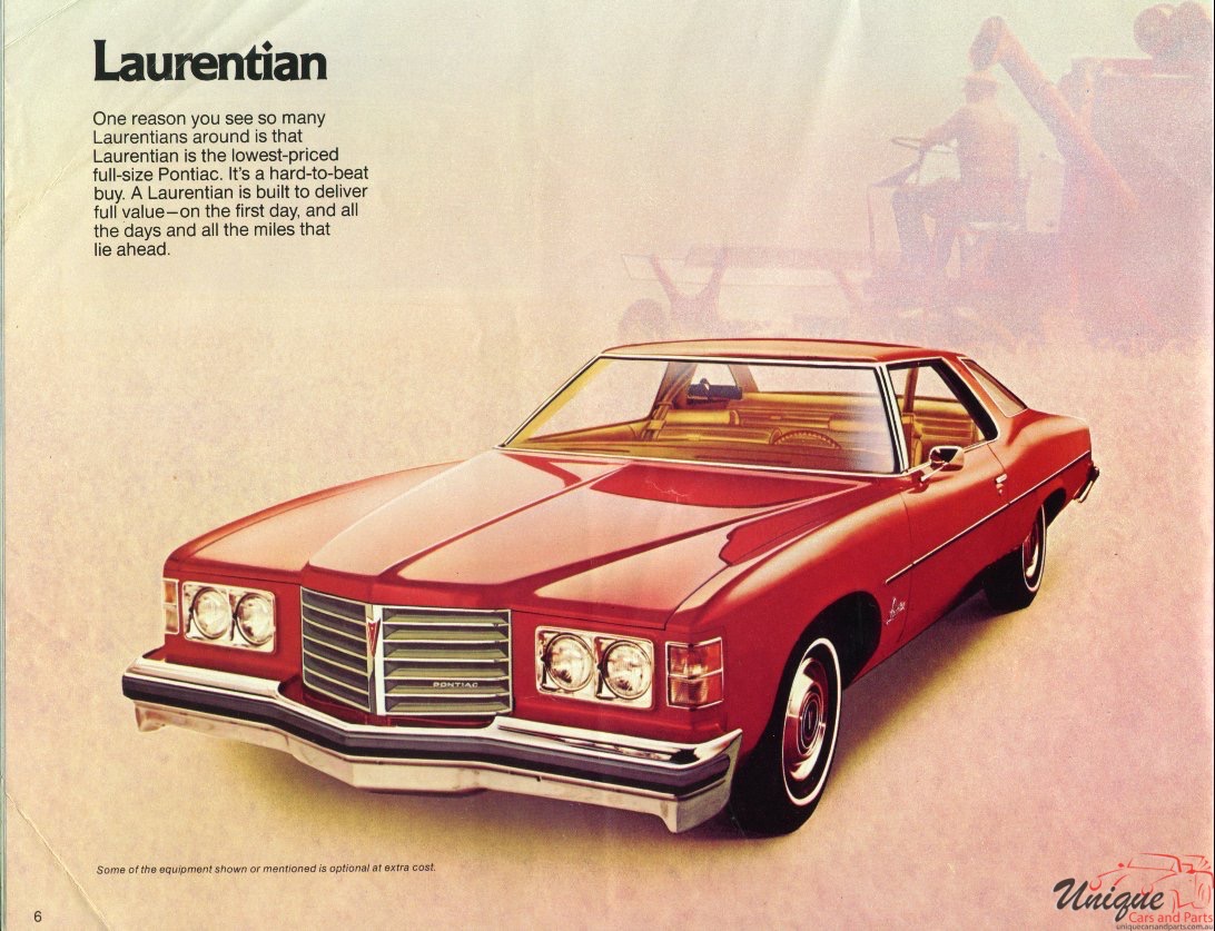 1976 Canadian Pontiac Brochure Page 10